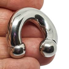 Piercing fer à cheval torsadé lourd jauge Prince Albert 10 mm 00 g Boules  environ 12 mm Spirale incurvée 36 mm Bijoux de corps Acier chirurgical 316L  -bn86 - Etsy France