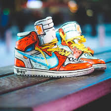 Get free shipping today when you spend $100 or more. D Nice On Instagram Dragon Ball Z Sketch Jordan 1s By Stompinggroundcustoms Shop T Shoes Sneakers Jordans Jordan 1 Off White Sneakers Men Fashion