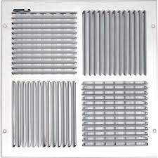 About 29% of these are hvac systems & parts. Speedi Grille 12 In X 12 In Ceiling Sidewall Vent Register White With 4 Way Deflection Sg 1212 Cw4 The Home Depot