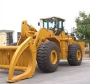 Forest Use Front Wheel Loader 18ton Wood Timber Log Loader ...