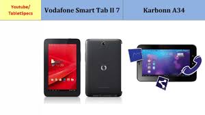 Vodafone Smart Tab II 7 versus Karbonn ...