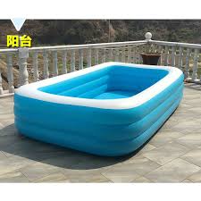 Intime Family Inflatable Pool Large Size 196cm Kids Summer Swimming Pool Ocean Ball Pool Swimming Pools Summer Swimming Pool Family Inflatable Pool