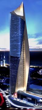 Al Hamra Firdous Tower Kuwait City Kuwait By Skidmore Owings Merrill Som Architec Architecture Moderne Architecture Futuriste Architecture Contemporaine