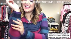 Lularoe Elizabeth Sweater Tunic Sizing Help