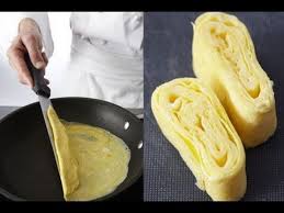 Technique De Cuisine Realiser Une Omelette A La Japonaise Cuisine Cuisine Asiatique Recette Asiatique
