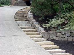 Pin By Kim Hanson On Garden Projects Driveway Landscaping Driveway Design Steep Gardens