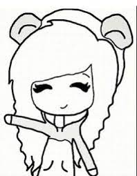 200 x 267 png pixel. Kleurplaat Kawaii Poppetjes Bff