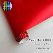 Stiker skotlet polos warna matt doff. Stiker Skotlet Infinity Warna Metalik Merah Doff Ukuran 1 Meter X 45 Cm Lazada Indonesia
