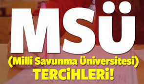 Türk silahlı kuvvetleri bünyesinde çalışmak. Msu Tercihleri Basladi Mi Milli Savunma Universitesi Tercih Islemleri Egitim Haberleri