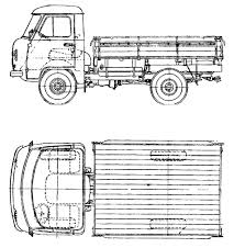 Uaz 2206 uaz buchanka 2,7 hochdach 4x4 euro 6 deutsche zul. 1965 Uaz 452 3305 Heavy Truck Blueprints Free Outlines