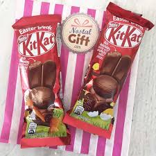 Lapin Au Chocolat A Croquer Kit Kat X2 Lapin En Chocolat Chocolat Au Lait Chocolat