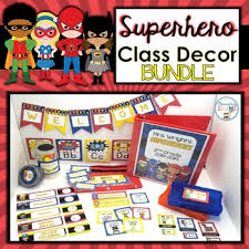 Creating a superhero classroom theme can help to remind kids of their superpowers, whether it's solving tricky math problems, being a great reader or showing kindness to their fellow students. Superhero Classroom Theme Decor Bundle By Elementary Island Tpt