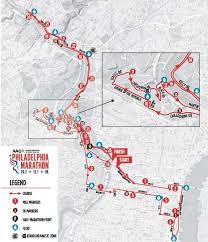 2019 Philadelphia Marathon Info Course Road Closures