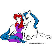 Maybe you would like to learn more about one of these? Fertig Ausgemalte Prinzessin Und Einhorn Kostenlose Ausmalbilder