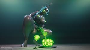 Rule34 Angrydraconequus queen chrysalis wild passion