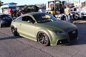Like Da Matte Green Paint Audi Tt Audi Grey Car