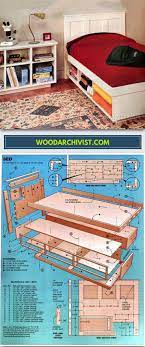 Kids Bedroom Furniture Plans Children S Furniture Plans And Projects Woodarchivist Com Kids Bedroom Furniture Kids Furniture Plans Kids Bedroom