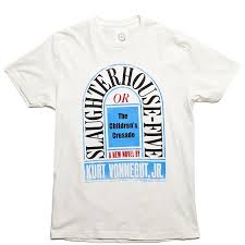 Slaughterhouse Five Book Cover T Shirt Outofprintclothing Com Shirts Printed Shirts Book Tshirts