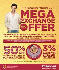 Joyalukkas Mega Exchange Offer Offer Exchange Facts