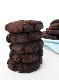 Refrigerate the dough for about 30 minutes, or freeze for about 15 minutes. Flour Less 6 Ingredient Dark Chocolate Cookies Vegan Gluten Free Grain Free No Added Oil The Vegan Monster