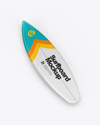 The best source of free flyer mockup psd templates online! Squash Tail Surfboard Mockup In Object Mockups On Yellow Images Object Mockups