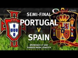 The game will be the 39th time they meet, of which 9 were on a competitive stage, 6 have ended in victories for portugal, 16 wins for the. Euro 2012 Semi Final Preview Portugal V Spain Youtube