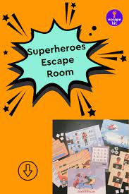 Dog man books by dav pilkey are recommended for kids ages 6+. Superheroes Escape Room Escape Room Escape Room For Kids Kids Entertainment