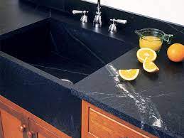 Large bowls and offset drains increase workspace in sinks and storage under it. Standard Soapstone Sinks Vermont Soapstone