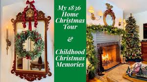 Traditional holiday decorations for colonial williamsburg! Many Diy Ideas Christmas Home Decor Tour 2020 Our 1836 Colonial Home Youtube