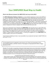 Dr Amys Simplified Road Map To Health Pon22m0e1jn0