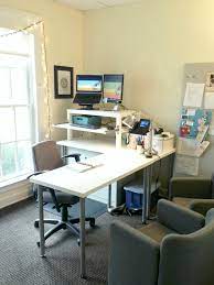 It looks like what it is: Lack Coffee Table Standing Desk Ikea Hackers