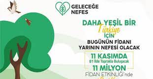 Yazar münşeat yayın ekibi 01/11/2019, 19:47 1.7k görüntüleme 0 oylar orman bakanlığı tarafından başlatılan 11 kasım saat 11.11 de 11 milyon fidan dikimi projesi olan geleceğe nefes fidan dikimi ücretli mi ? Gelecege Nefes Ol Kampanyasi Ile Hangi Sehirlerde Fidan Dikimi Yapilacak Fidan Dikme Kampanyasina Katilim Nasil Saglanir Son Dakika Haberler