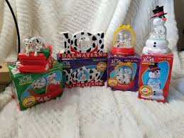Mcdonald S Disney 101 Dalmatians Snow Domes 1996 4 Piece Collection Disney 101 Dalmatians Disney Collectables 101 Dalmatians