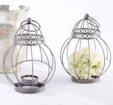 Bird Cage Lantern Candle Holder Vintage Bird Cage Lantern Tealight Candle Holder 5in X 7in Vintage Bird Cage Bird Cage Centerpiece Bird Cage Candle
