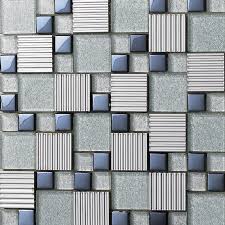 Check spelling or type a new query. Wholesale Metallic Backsplash Tiles Brown 304 Stainless Steel Sheet Metal And Crystal Glass Mosaic Wall Decor 633