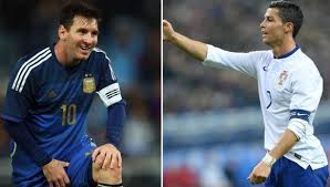 Former chelsea midfielder tiago does a little riverdance rendition on the shinpad of javier mascherano to pick up a booking. Argentina Vs Portugal Messi Y Cristiano En Un Duelo Especial Deporte Total El Comercio Peru