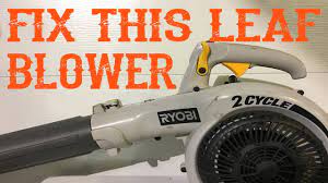 How Did I Fix This Free Ryobi Leaf Blower That Bogged Out Youtube