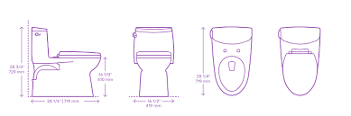 Ce vendeur de abattant wc dimensions standard dont la société est made4home ayant pour activité principale sas fait parti des vendeurs importants et mérite 19 sur 20 selon les acheteurs. Toto Carlyle Ii One Piece Toilet Washlet Dimensions Drawings Dimensions Com