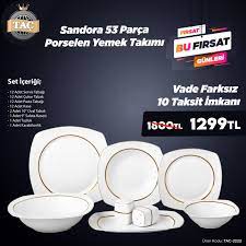 Tac Sandora 53 Parca Porselen Yemek Takimi Urun Kodu Tac 2222 Tac Sandora 53 Parca Porselen Yemek Takimi Set Icerig Yemek Takimi Yemek Yemek Takimlari
