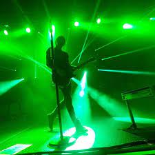 Because No Concert Shouldn T Be Green Dark Green Aesthetic Concert Lights Green Aesthetic
