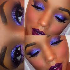 Dark skin makeup