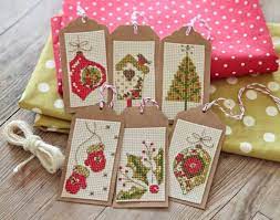 Browse by theme and level to find the design of your dreams! Gift Tag Ideas Cross Stitch Gifts Ideas Xmas Cross Stitch Stitch Gift