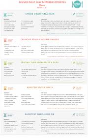 Find over 2,470 recipes for family dinners here on allrecipes. Five Easy Dinner Recipes With Grocery List The Dinner Daily