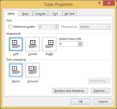 Check spelling or type a new query. Set Or Change Table Properties