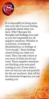 Feeling Grateful Love This Book And Movie Secret Law Of Attraction Law Of Attraction Secret Quotes