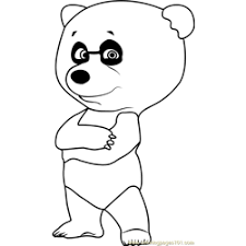 Your child will love coloring his favorite zoo animals. Panda Bear Coloring Pages For Kids Download Panda Bear Printable Coloring Pages Coloringpages101 Com