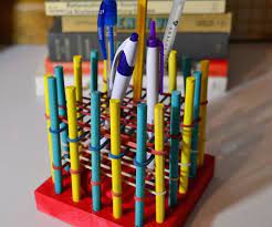 Unusual Uses For Rubber Bands Rubber Bands Pen Holders Pencil Holder