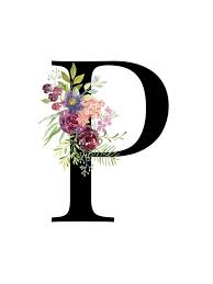 Check out this fantastic collection of p letter wallpapers, with 22 p letter background images for your desktop, phone or tablet. Letter P Floral Alphabet Instant Digital Download Monogram Printable Letters Floral Poster Flower Typography