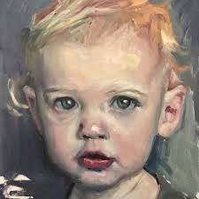 Dipinto ad olio di bella donna "Michelle"