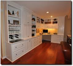 Corner Desk In Built In Cabinets Undercabinet Lighting 36 Min Chair Opening Home Office Cabinets Office Cabinet Design Built In Cabinets